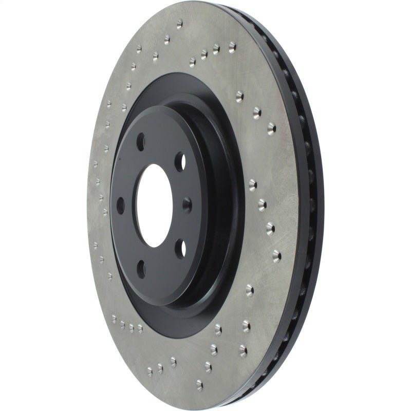 Stoptech - StopTech 12 Audi A6 Quattro/11 - 12 A7 Quattro/13 Q5/7 - 11/13 S4/12 S5 Rear Right Drilled Cryo Rotor - Demon Performance