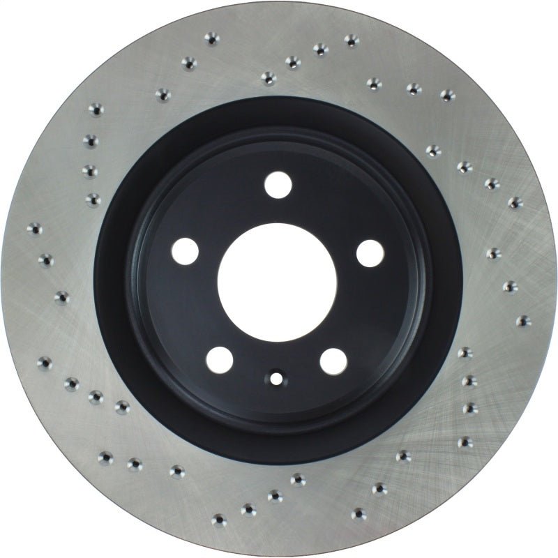 Stoptech - StopTech 12 Audi A6 Quattro/11 - 12 A7 Quattro/13 Q5/7 - 11/13 S4/12 S5 Rear Right Drilled Cryo Rotor - Demon Performance