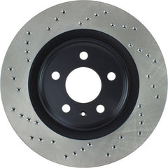 Stoptech - StopTech 12 Audi A6 Quattro/11 - 12 A7 Quattro/13 Q5/7 - 11/13 S4/12 S5 Rear Right Drilled Cryo Rotor - Demon Performance