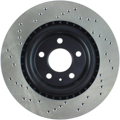 Stoptech - StopTech 12 Audi S4 Rear Left Drilled Rotor - Demon Performance