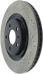 Stoptech - StopTech 12 Audi S4 Rear Right Drilled Rotor - Demon Performance