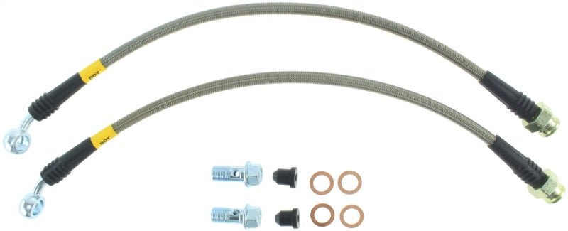 Stoptech - StopTech 2012 Jeep Grand Cherokee (Does Not Fit SRT Models) SS Rear Brake Lines - Demon Performance