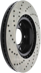 Stoptech - StopTech 8/02 - 03 Infiniti G35 Drilled Left Front Rotor - Demon Performance