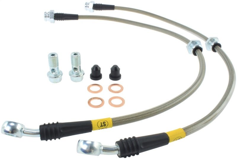 Stoptech - StopTech 89 - 1/98 Nissan 240SX Stainless Steel Front Brake Lines - Demon Performance
