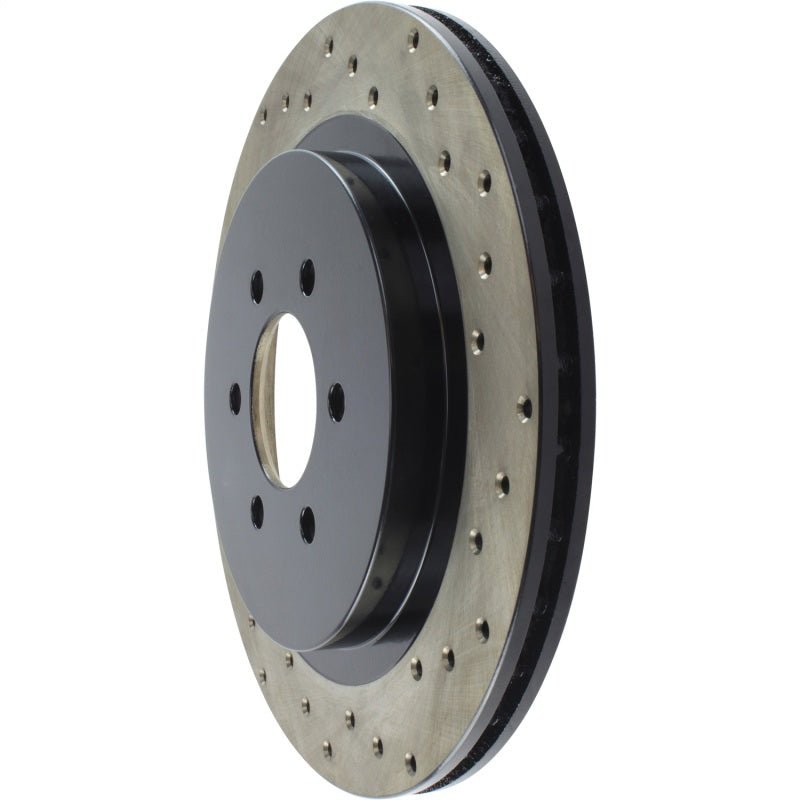 Stoptech - StopTech 92 - 02 Dodge Viper Drilled Rear Left Cryo Rotor - Demon Performance