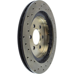 Stoptech - StopTech 92 - 02 Dodge Viper Drilled Rear Left Cryo Rotor - Demon Performance