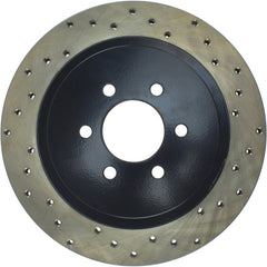 Stoptech - StopTech 92 - 02 Dodge Viper Drilled Rear Left Cryo Rotor - Demon Performance