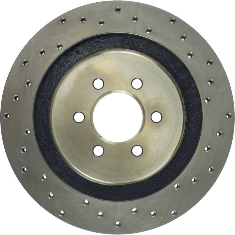 Stoptech - StopTech 92 - 02 Dodge Viper Drilled Rear Right Cryo Rotor - Demon Performance