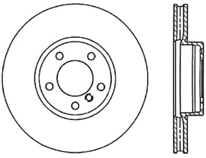 Stoptech - StopTech Drilled Sport Brake Rotor - Demon Performance
