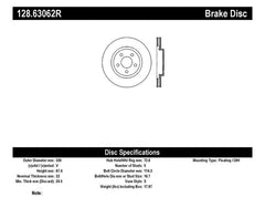 Stoptech - StopTech Drilled Sport Brake Rotor - Demon Performance