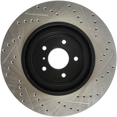 Stoptech - StopTech Infiniti G37 / Nissan 370Z SportStop Slotted & Drilled Front Right Rotor - Demon Performance