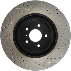 Stoptech - StopTech Infiniti G37 / Nissan 370Z SportStop Slotted & Drilled Front Right Rotor - Demon Performance