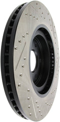 Stoptech - StopTech Infiniti G37 / Nissan 370Z SportStop Slotted & Drilled Front Right Rotor - Demon Performance
