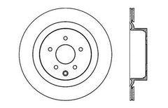 Stoptech - StopTech Infiniti G37 / Nissan 370Z SportStop Slotted & Drilled Rear Left Rotor - Demon Performance
