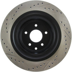 Stoptech - StopTech Infiniti G37 / Nissan 370Z SportStop Slotted & Drilled Rear Left Rotor - Demon Performance
