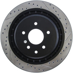 Stoptech - StopTech Infiniti G37 / Nissan 370Z SportStop Slotted & Drilled Rear Left Rotor - Demon Performance