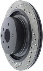 Stoptech - StopTech Infiniti G37 / Nissan 370Z SportStop Slotted & Drilled Rear Right Rotor - Demon Performance