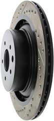 Stoptech - StopTech Infiniti G37 / Nissan 370Z SportStop Slotted & Drilled Rear Right Rotor - Demon Performance