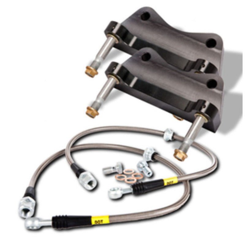 Stoptech - StopTech Nissan 350Z Front Trophy Sport Kit with 6 Pot - Demon Performance