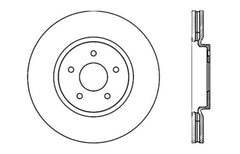 Stoptech - StopTech Nissan 370z / Infiniti G37 SportStop Cryo Drilled Front Left Rotor - Demon Performance