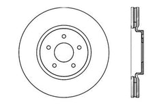 Stoptech - StopTech Nissan 370z / Infiniti G37 SportStop Drilled Front Right Rotor - Demon Performance