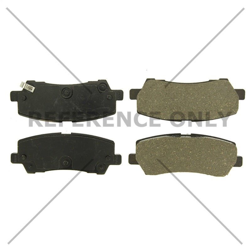 Stoptech - StopTech Performance 2015 - 2017 Ford Mustang (Exc. Shelby) Rear Brake Pads - Demon Performance