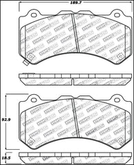 Stoptech - StopTech Performance Brake Pads - Demon Performance