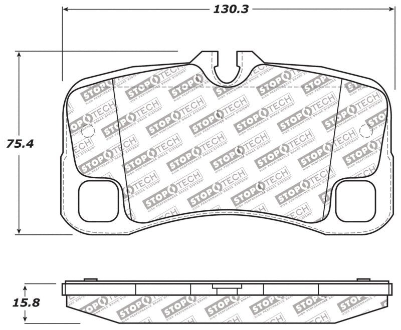 Stoptech - StopTech Performance Brake Pads - Demon Performance