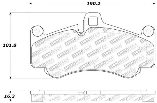 Stoptech - StopTech Performance Brake Pads - Demon Performance