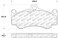Stoptech - StopTech Performance Brake Pads - Demon Performance