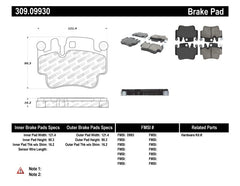 Stoptech - StopTech Performance Brake Pads - Demon Performance