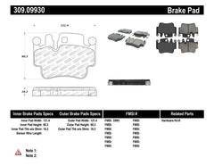 Stoptech - StopTech Performance Brake Pads - Demon Performance