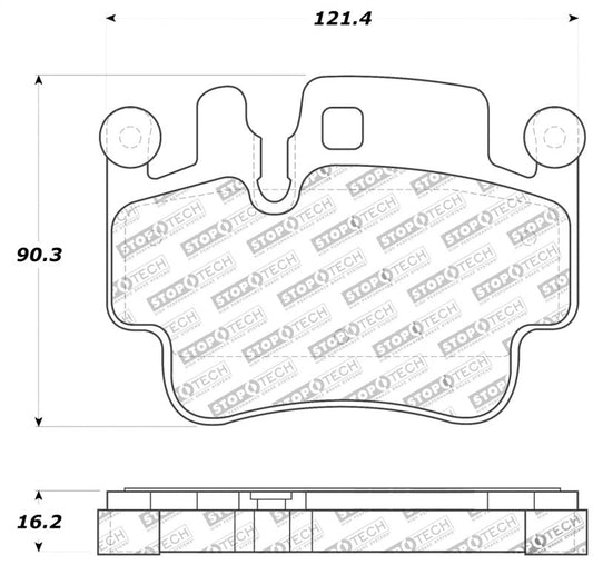 Stoptech - StopTech Performance Brake Pads - Demon Performance