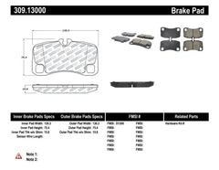 Stoptech - StopTech Performance Brake Pads - Demon Performance