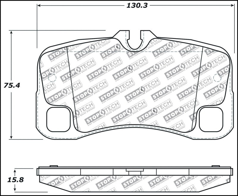 Stoptech - StopTech Performance Brake Pads - Demon Performance