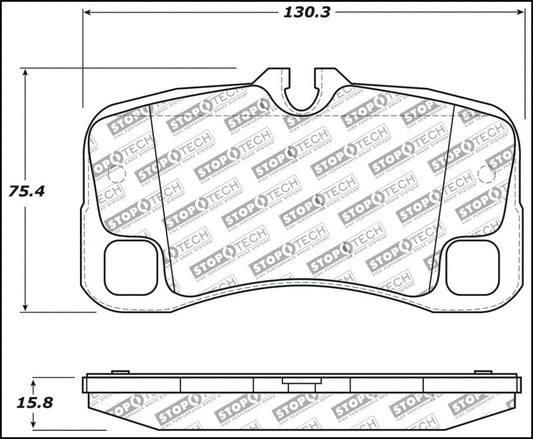 Stoptech - StopTech Performance Brake Pads - Demon Performance