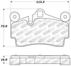 Stoptech - StopTech Performance Brake Pads - Demon Performance
