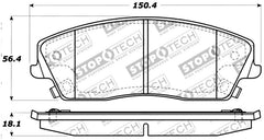 Stoptech - StopTech Performance Brake Pads - Demon Performance