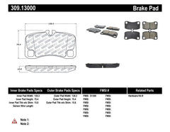 Stoptech - StopTech Performance Brake Pads - Demon Performance