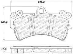 Stoptech - StopTech Performance Porsche Brake Pads - Demon Performance