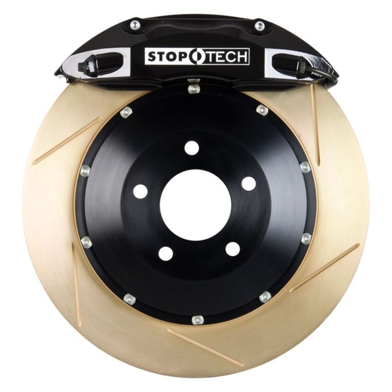 Stoptech - StopTech Porsche 911 05 - 10 Carrera Front BBK ST - 40 Caliper Black / 2pc Zinc Slotted 355x32mm Rotor - Demon Performance