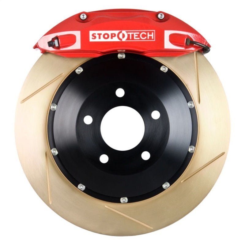 Stoptech - StopTech Porsche 911 05 - 10 Carrera Front BBK ST - 40 Caliper Red / 2pc Zinc Slotted 355x32mm Rotor - Demon Performance
