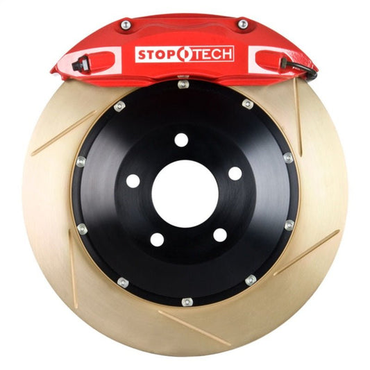 Stoptech - StopTech Porsche 911 05 - 10 Carrera Front BBK ST - 40 Caliper Red / 2pc Zinc Slotted 355x32mm Rotor - Demon Performance