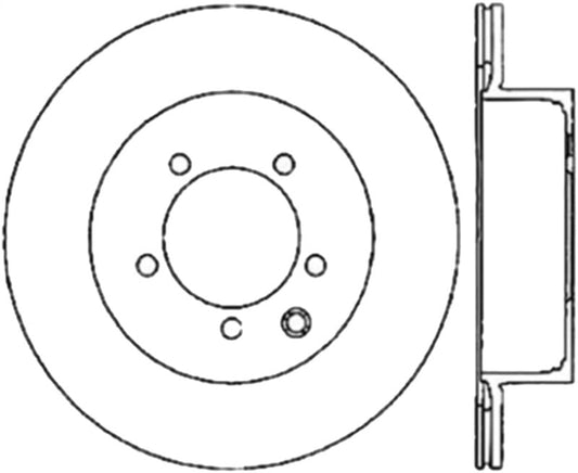 Stoptech - StopTech Power Slot 03 - 05 350Z / 03 - 04 G35 / 03 - 05 G35X CRYO Slotted Rear Right Rotor - Demon Performance