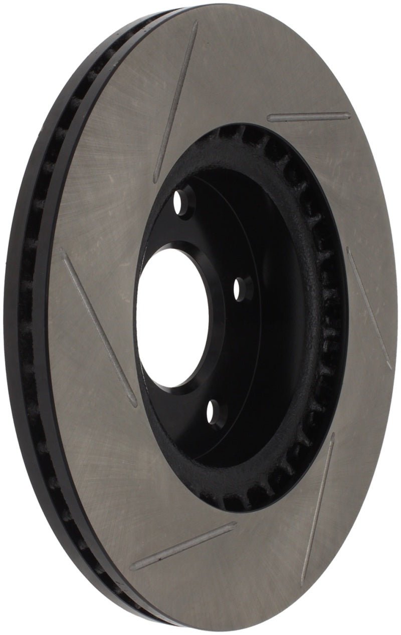 Stoptech - StopTech Power Slot 03 - 05 350Z / 03 - 04 G35 / 03 - 05 G35X SportStop Slotted Front Left Rotor - Demon Performance