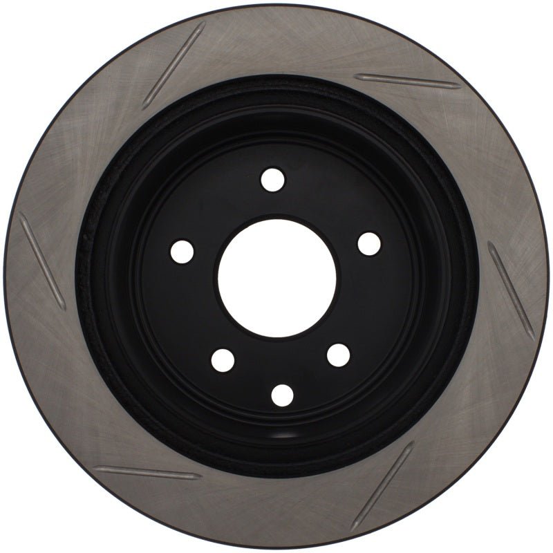Stoptech - StopTech Power Slot 03 - 05 350Z / 03 - 04 G35 / 03 - 05 G35X SportStop Slotted Rear Left Rotor - Demon Performance