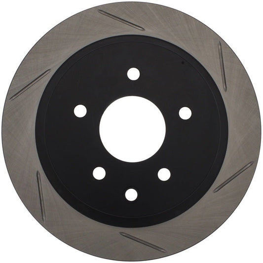 Stoptech - StopTech Power Slot 03 - 05 350Z / 03 - 04 G35 / 03 - 05 G35X SportStop Slotted Rear Left Rotor - Demon Performance