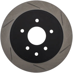 Stoptech - StopTech Power Slot 03 - 05 350Z / 03 - 04 G35 / 03 - 05 G35X SportStop Slotted Rear Left Rotor - Demon Performance