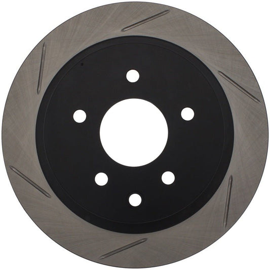 Stoptech - StopTech Power Slot 03 - 05 350Z / 03 - 04 G35 / 03 - 05 G35X SportStop Slotted Rear Right Rotor - Demon Performance
