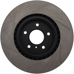 Stoptech - StopTech Power Slot 03 - 07 350z/ 03 - 04 G35 w/ Brembo SportStop Slotted Front Left Rotor - Demon Performance
